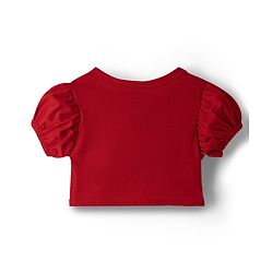 Babyhug Cotton Woven Frock & Half Sleeves Shrug With Bow Print - Multicolor