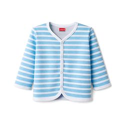 Babyhug 100% Cotton Knit Full Sleeves Jhablas with Dino Print & Stripes Pack of 3 - Multicolor