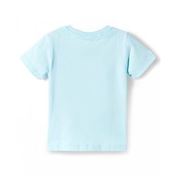 Babyhug Disney Single Jersey Knit Half Sleeves T-Shirts with Chip N Dale Graphic Pack of 3 - Orange Aqua Blue & Green