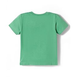 Babyhug Disney Single Jersey Knit Half Sleeves T-Shirts with Chip N Dale Graphic Pack of 3 - Orange Aqua Blue & Green