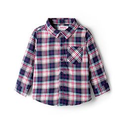 Babyhug Cotton Woven Full Sleeves Checkered Shirt & Denim Jeans Set with Detachable Hood - Multicolor