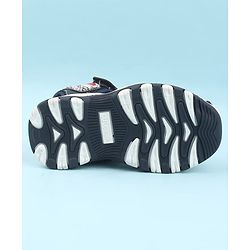Cute Walk by Babyhug Velcro Closure Sandals - Light Blue