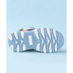 Cute Walk by Babyhug Velcro Closure Solid Sandals - Blue