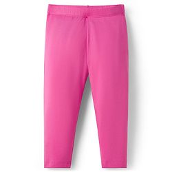 Babyhug Cotton Lycra Knit Full Length Solid Color Legging - Pink