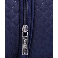 Babyhug 2 in 1 Quilted Spacious & Multifunctional Tote Cum Sling Diaper Bag  - Blue