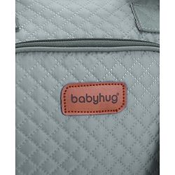 Babyhug 2 in 1 Quilted Spacious & Multifunctional Tote Cum Sling Diaper Bag  - Blue