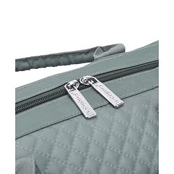 Babyhug 2 in 1 Quilted Spacious & Multifunctional Tote Cum Sling Diaper Bag  - Blue