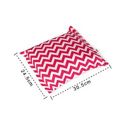 Babyhug Neck Supporter & Rectangular Pillow Set Chevron Print - Pink