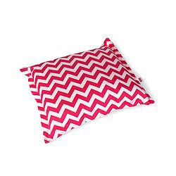 Babyhug Neck Supporter & Rectangular Pillow Set Chevron Print - Pink