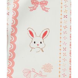 Babyhug Waterproof PU Sleeveless Feeding Bibs Pack of 2 - Bunny & Whale Print| Crumb Catcher Pocket| Easy Wipe Clean| Easy Velcro Closure| Weaning & Feeding Bibs| 0+ Months