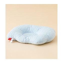 Babyhug Star Shaped Head Shaping Baby Pillow - Blue| Prevents Flat Head Syndrome| Soft & Breathable| Neck & Shoulder Support Pillow| Lightweight & Travel Friendly| 0-6 Months| New Born Gifting Option