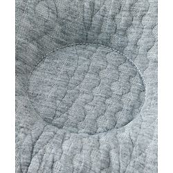 Babyhug Star Shaped Head Shaping Baby Pillow - Grey| Prevents Flat Head Syndrome| Soft & Breathable| Neck & Shoulder Support Pillow| Lightweight & Travel Friendly| 0-6 Months| New Born Gifting Option