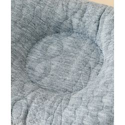 Babyhug Head Shaping Baby Pillow - Grey| Prevents Flat Head Syndrome| Soft & Breathable| Neck & Shoulder Support Pillow| Lightweight & Travel Friendly| 0-6 Months| New Born Gifting Option