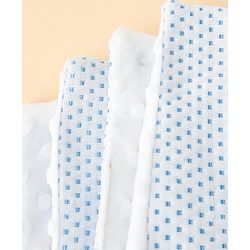 Babyhug Soft & Lightweight All-Season Baby Blanket Gentle & Breathable Durable & Machine Washable Ideal for 012 Months New Born Gifting Option Travel Friendly 100cm X 75cm   Blue