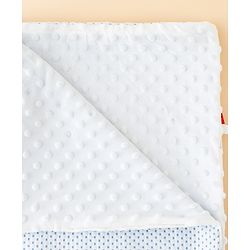 Babyhug Soft & Lightweight All-Season Baby Blanket Gentle & Breathable Durable & Machine Washable Ideal for 012 Months New Born Gifting Option Travel Friendly 100cm X 75cm   Blue