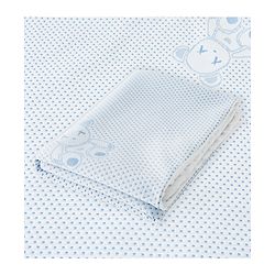 Babyhug Soft & Lightweight All-Season Baby Blanket Gentle & Breathable Durable & Machine Washable Ideal for 012 Months New Born Gifting Option Travel Friendly 100cm X 75cm   Blue
