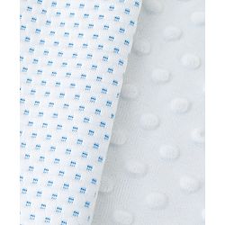 Babyhug Soft & Lightweight All-Season Baby Blanket Gentle & Breathable Durable & Machine Washable Ideal for 012 Months New Born Gifting Option Travel Friendly 100cm X 75cm   Blue