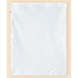 Babyhug Soft & Lightweight All-Season Baby Blanket Gentle & Breathable Durable & Machine Washable Ideal for 012 Months New Born Gifting Option Travel Friendly 100cm X 75cm -Blue