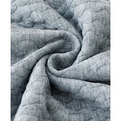 Babyhug Soft & Lightweight All-Season Baby Blanket Gentle & Breathable Durable & Machine Washable Ideal for 012 Months New Born Gifting Option Travel Friendly 100cm X 75cm  Grey