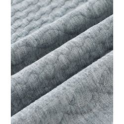 Babyhug Soft & Lightweight All-Season Baby Blanket Gentle & Breathable Durable & Machine Washable Ideal for 012 Months New Born Gifting Option Travel Friendly 100cm X 75cm  Grey