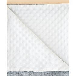 Babyhug Soft & Lightweight All-Season Baby Blanket Gentle & Breathable Durable & Machine Washable Ideal for 012 Months New Born Gifting Option Travel Friendly 100cm X 75cm  Grey