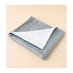 Babyhug Soft & Lightweight All-Season Baby Blanket Gentle & Breathable Durable & Machine Washable Ideal for 012 Months New Born Gifting Option Travel Friendly 100cm X 75cm  Grey