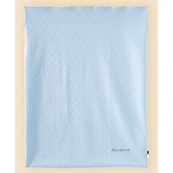 Babyhug All-Season Heart Embossed Baby Blanket Soft & Lightweight Gentle & Breathable Durable & Machine Washable Ideal for 012 Months New Born Gifting Option Travel Friendly 100cm X 75cm  Blue
