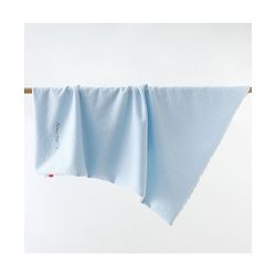 Babyhug All-Season Heart Embossed Baby Blanket Soft & Lightweight Gentle & Breathable Durable & Machine Washable Ideal for 012 Months New Born Gifting Option Travel Friendly 100cm X 75cm  Blue