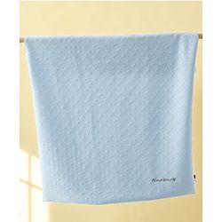 Babyhug All-Season Heart Embossed Baby Blanket Soft & Lightweight Gentle & Breathable Durable & Machine Washable Ideal for 012 Months New Born Gifting Option Travel Friendly 100cm X 75cm  Blue