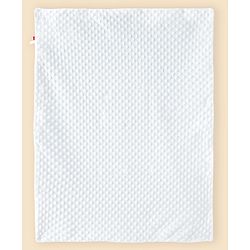 Babyhug All-Season Heart Embossed Baby Blanket Soft & Lightweight Gentle & Breathable Durable & Machine Washable Ideal for 012 Months New Born Gifting Option Travel Friendly 100cm X 75cm  Blue