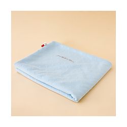Babyhug All-Season Heart Embossed Baby Blanket Soft & Lightweight Gentle & Breathable Durable & Machine Washable Ideal for 012 Months New Born Gifting Option Travel Friendly 100cm X 75cm  Blue