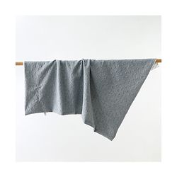 Babyhug All-Season Heart Embossed Baby Blanket - Grey| Soft & Lightweight| Gentle & Breathable| Durable & Machine Washable| Ideal for 012 Months| New Born Gifting Option| Travel Friendly|100cm X 75cm