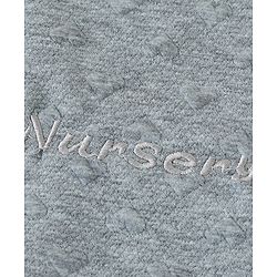Babyhug All-Season Heart Embossed Baby Blanket - Grey| Soft & Lightweight| Gentle & Breathable| Durable & Machine Washable| Ideal for 012 Months| New Born Gifting Option| Travel Friendly|100cm X 75cm