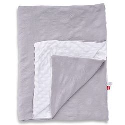 Babyhug Soft & Lightweight All-Season Baby Blanket Gentle & Breathable Durable & Machine Washable Ideal for 012 Months New Born Gifting Option Travel Friendly 100cm X 75cm   Grey