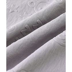 Babyhug Soft & Lightweight All-Season Baby Blanket Gentle & Breathable Durable & Machine Washable Ideal for 012 Months New Born Gifting Option Travel Friendly 100cm X 75cm   Grey