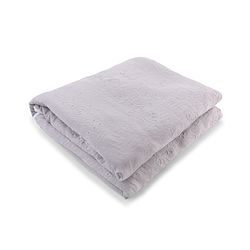 Babyhug Soft & Lightweight All-Season Baby Blanket Gentle & Breathable Durable & Machine Washable Ideal for 012 Months New Born Gifting Option Travel Friendly 100cm X 75cm   Grey