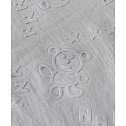 Babyhug Soft & Lightweight All-Season Baby Blanket Gentle & Breathable Durable & Machine Washable Ideal for 012 Months New Born Gifting Option Travel Friendly 100cm X 75cm   Grey