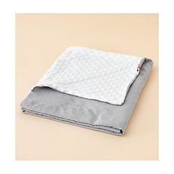 Babyhug Soft & Lightweight All-Season Baby Blanket Gentle & Breathable Durable & Machine Washable Ideal for 012 Months New Born Gifting Option Travel Friendly 100cm X 75cm   Grey
