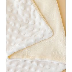 Babyhug All-Season Teddy Embossed Baby Blanket  Soft & Lightweight Gentle & Breathable Durable & Machine Washable| Ideal for 012 Months New Born Gifting Option Travel Friendly 100cm X 75cm  Beige