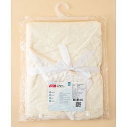 Babyhug All-Season Teddy Embossed Baby Blanket  Soft & Lightweight Gentle & Breathable Durable & Machine Washable| Ideal for 012 Months New Born Gifting Option Travel Friendly 100cm X 75cm  Beige