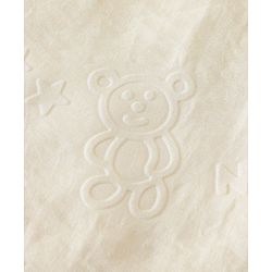 Babyhug All-Season Teddy Embossed Baby Blanket  Soft & Lightweight Gentle & Breathable Durable & Machine Washable| Ideal for 012 Months New Born Gifting Option Travel Friendly 100cm X 75cm  Beige