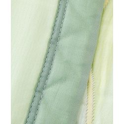 Babyhug 100% Pure Cotton Jacquard Gauze Baby Blanket Happy Bear Print 10 Layer Quilting Ultra Soft Breathable & Absorbent 0-24 Months New Born Essential -Green