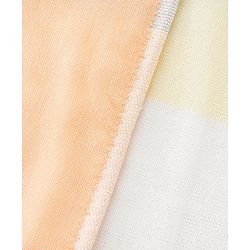 Babyhug 100% Pure Cotton Baby Blanket Bear Print 4 Layer Quilting| Ultra Soft & light Weight (470g) Breathable & Absorbent| 0-24 Months New Born Essential- Peach