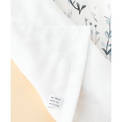 Babyhug 100% Pure Cotton Four Layer Baby Blanket Cute Fawn Print Super Soft & Absorbent Lightweight Breathable Quilt (320g) Gentle on Baby Skin| 024 Months New Born Essential - White