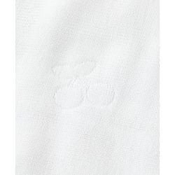 Babyhug 100% Pure Cotton Four Layer Baby Blanket Cute Fawn Print Super Soft & Absorbent Lightweight Breathable Quilt (320g) Gentle on Baby Skin| 024 Months New Born Essential - White