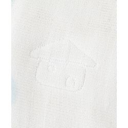 Babyhug 100% Pure Cotton Four Layer Baby Blanket  Giraffe Print Super Soft & Absorbent Lightweight Breathable Quilt (320g) Gentle on Baby Skin 024 Months -White