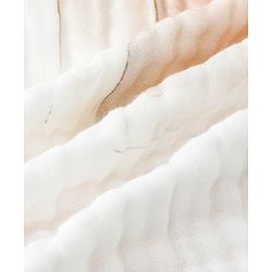 Babyhug 100% Pure Cotton Six Layer Baby Blanket Elephant Print  Super Soft & Absorbent Cotton Bamboo Blend Quilt Lightweight Breathable Gentle on Baby Skin 024 Months 520 g - White
