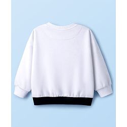 Babyhug Disney Terry Knit Full Sleeves T-Shirt & Track Pant with Minnie Mouse & Bow Detailing - Multicolor