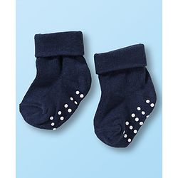Cute Walk by Babyhug Non Terry Knit Ankle Length Anti Bacterial Anti Skid Socks With  Design Pack Of 3 - Pink Black & Dark Pink