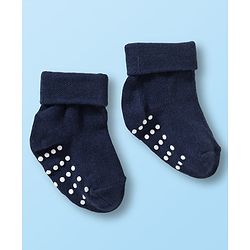 Cute Walk by Babyhug Non Terry Knit Ankle Length Anti Bacterial Anti Skid Socks With  Design Pack Of 3 - Pink Black & Dark Pink